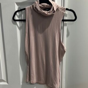 Lulu's Women's Sleeveless Cowl Neck Top - Blush